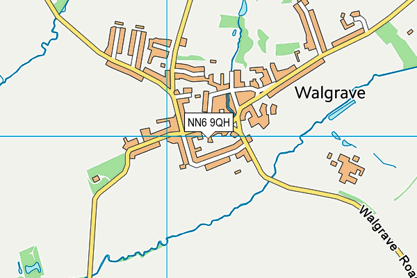 NN6 9QH map - OS VectorMap District (Ordnance Survey) NN6 9QH map - OS VectorMap District (Ordnance Survey)