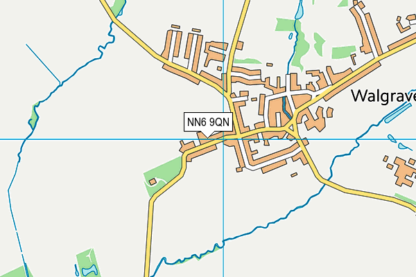 NN6 9QN map - OS VectorMap District (Ordnance Survey) NN6 9QN map - OS VectorMap District (Ordnance Survey)
