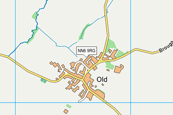NN6 9RG map - OS VectorMap District (Ordnance Survey) NN6 9RG map - OS VectorMap District (Ordnance Survey)