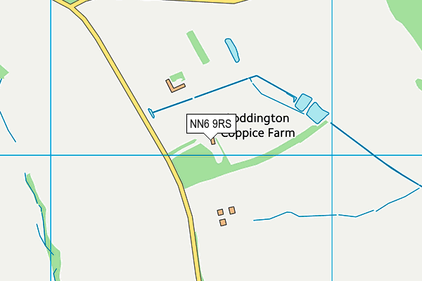 NN6 9RS map - OS VectorMap District (Ordnance Survey) NN6 9RS map - OS VectorMap District (Ordnance Survey)