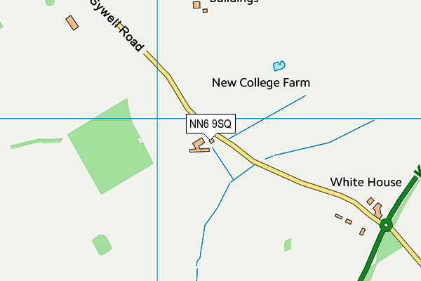 NN6 9SQ map - OS VectorMap District (Ordnance Survey) NN6 9SQ map - OS VectorMap District (Ordnance Survey)