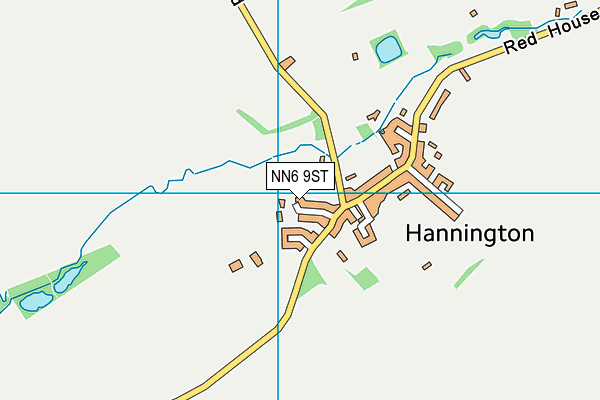 NN6 9ST map - OS VectorMap District (Ordnance Survey) NN6 9ST map - OS VectorMap District (Ordnance Survey)