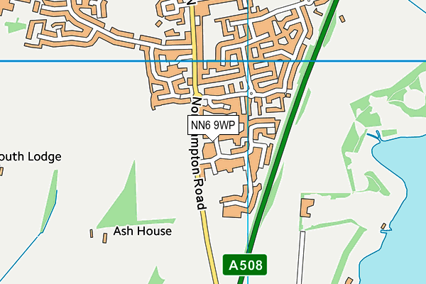 NN6 9WP map - OS VectorMap District (Ordnance Survey) NN6 9WP map - OS VectorMap District (Ordnance Survey)
