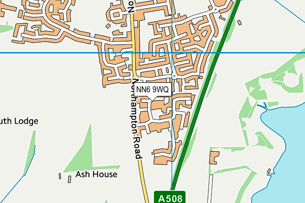 NN6 9WQ map - OS VectorMap District (Ordnance Survey) NN6 9WQ map - OS VectorMap District (Ordnance Survey)