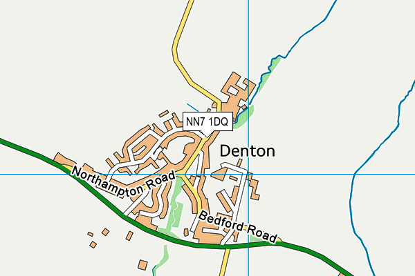 NN7 1DQ map - OS VectorMap District (Ordnance Survey) NN7 1DQ map - OS VectorMap District (Ordnance Survey)