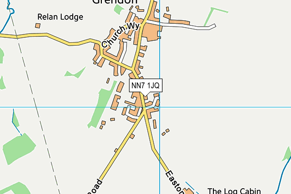 NN7 1JQ map - OS VectorMap District (Ordnance Survey) NN7 1JQ map - OS VectorMap District (Ordnance Survey)