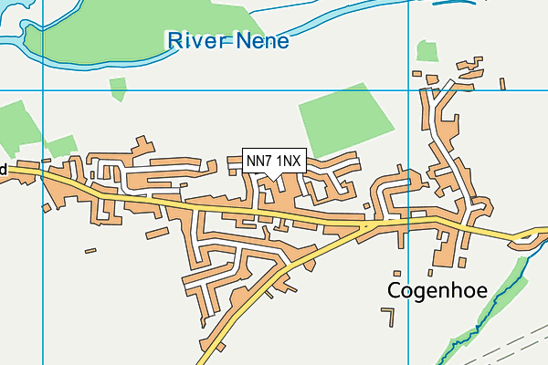NN7 1NX map - OS VectorMap District (Ordnance Survey) NN7 1NX map - OS VectorMap District (Ordnance Survey)