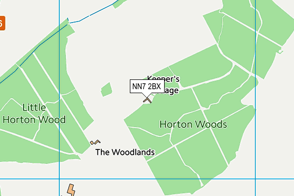 NN7 2BX map - OS VectorMap District (Ordnance Survey) NN7 2BX map - OS VectorMap District (Ordnance Survey)