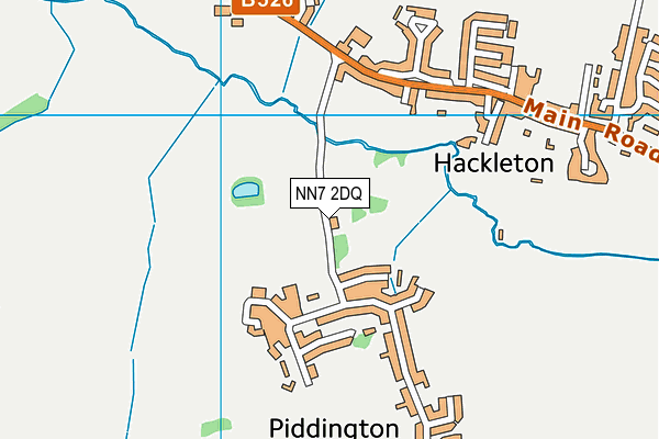 NN7 2DQ map - OS VectorMap District (Ordnance Survey) NN7 2DQ map - OS VectorMap District (Ordnance Survey)