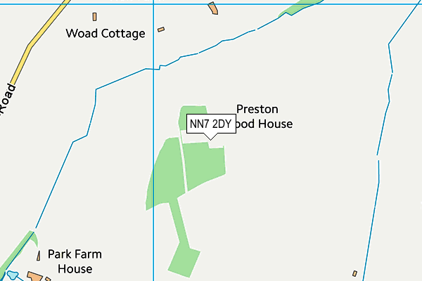 NN7 2DY map - OS VectorMap District (Ordnance Survey) NN7 2DY map - OS VectorMap District (Ordnance Survey)