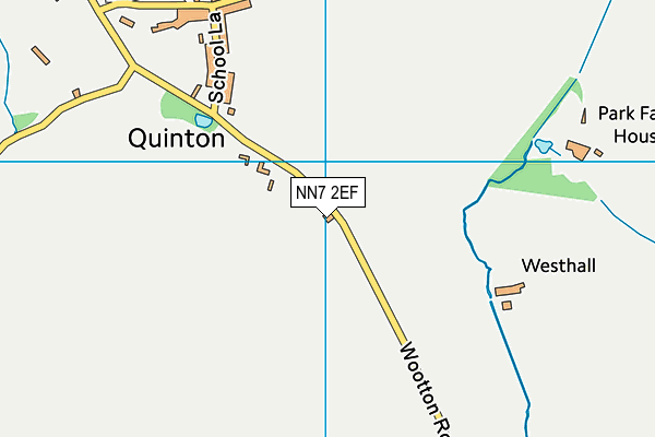 NN7 2EF map - OS VectorMap District (Ordnance Survey) NN7 2EF map - OS VectorMap District (Ordnance Survey)