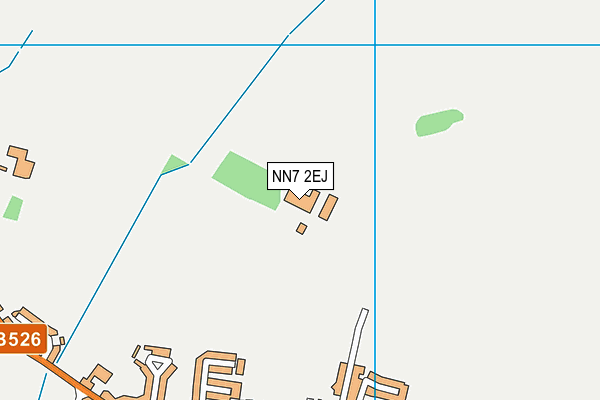 NN7 2EJ map - OS VectorMap District (Ordnance Survey) NN7 2EJ map - OS VectorMap District (Ordnance Survey)