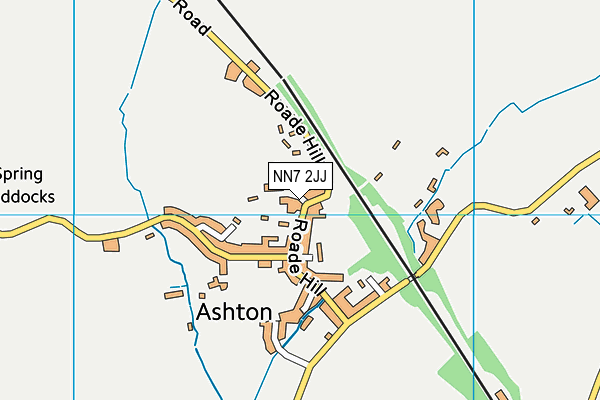 NN7 2JJ map - OS VectorMap District (Ordnance Survey) NN7 2JJ map - OS VectorMap District (Ordnance Survey)