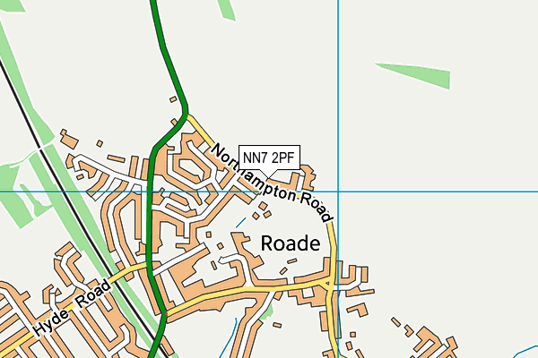 NN7 2PF map - OS VectorMap District (Ordnance Survey) NN7 2PF map - OS VectorMap District (Ordnance Survey)