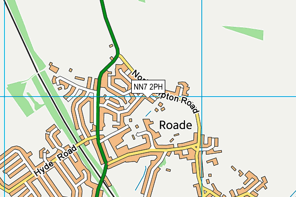 NN7 2PH map - OS VectorMap District (Ordnance Survey) NN7 2PH map - OS VectorMap District (Ordnance Survey)