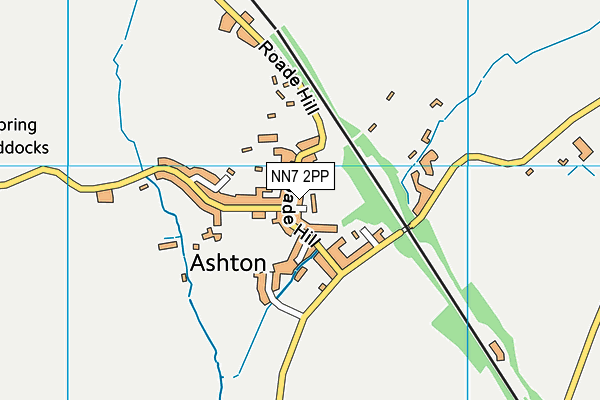 NN7 2PP map - OS VectorMap District (Ordnance Survey) NN7 2PP map - OS VectorMap District (Ordnance Survey)
