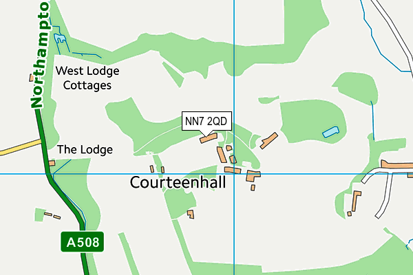NN7 2QD map - OS VectorMap District (Ordnance Survey) NN7 2QD map - OS VectorMap District (Ordnance Survey)