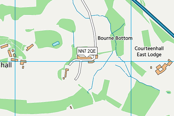 NN7 2QE map - OS VectorMap District (Ordnance Survey) NN7 2QE map - OS VectorMap District (Ordnance Survey)
