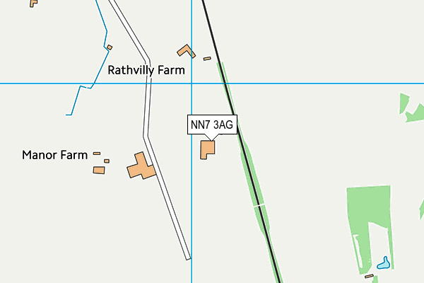 NN7 3AG map - OS VectorMap District (Ordnance Survey) NN7 3AG map - OS VectorMap District (Ordnance Survey)
