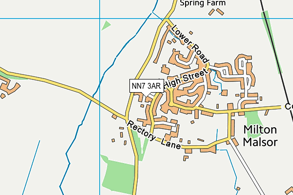NN7 3AR map - OS VectorMap District (Ordnance Survey) NN7 3AR map - OS VectorMap District (Ordnance Survey)