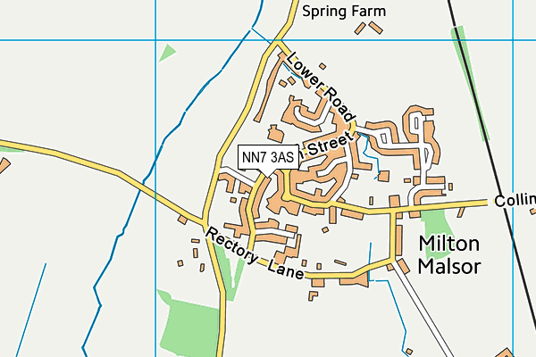NN7 3AS map - OS VectorMap District (Ordnance Survey) NN7 3AS map - OS VectorMap District (Ordnance Survey)