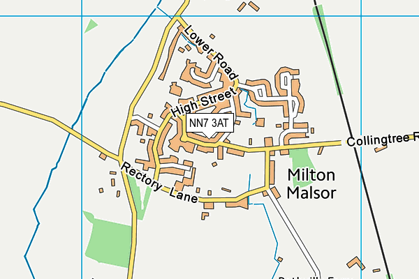 NN7 3AT map - OS VectorMap District (Ordnance Survey) NN7 3AT map - OS VectorMap District (Ordnance Survey)