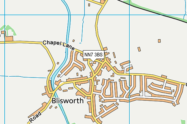 NN7 3BS map - OS VectorMap District (Ordnance Survey) NN7 3BS map - OS VectorMap District (Ordnance Survey)