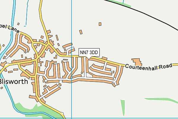 NN7 3DD map - OS VectorMap District (Ordnance Survey) NN7 3DD map - OS VectorMap District (Ordnance Survey)