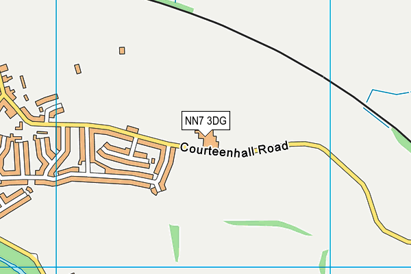 NN7 3DG map - OS VectorMap District (Ordnance Survey) NN7 3DG map - OS VectorMap District (Ordnance Survey)