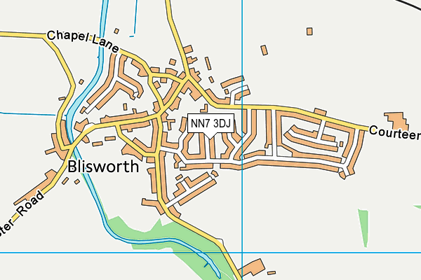 NN7 3DJ map - OS VectorMap District (Ordnance Survey) NN7 3DJ map - OS VectorMap District (Ordnance Survey)