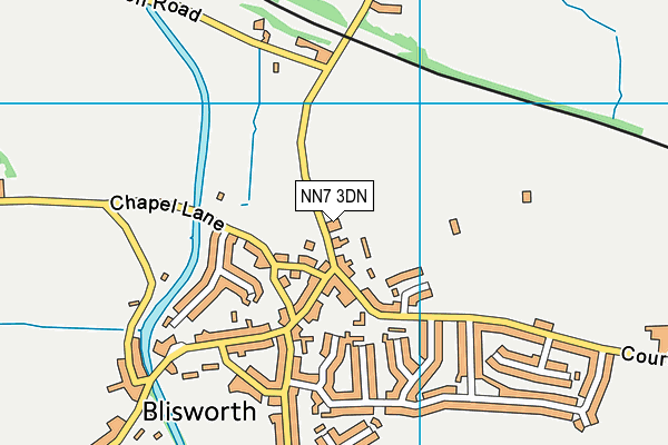NN7 3DN map - OS VectorMap District (Ordnance Survey) NN7 3DN map - OS VectorMap District (Ordnance Survey)
