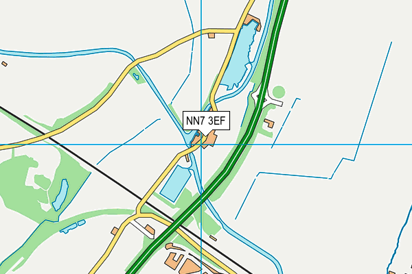 NN7 3EF map - OS VectorMap District (Ordnance Survey) NN7 3EF map - OS VectorMap District (Ordnance Survey)