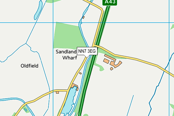 NN7 3EG map - OS VectorMap District (Ordnance Survey) NN7 3EG map - OS VectorMap District (Ordnance Survey)