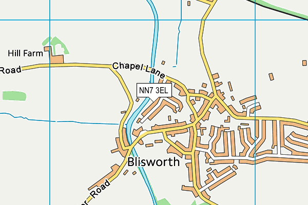 NN7 3EL map - OS VectorMap District (Ordnance Survey) NN7 3EL map - OS VectorMap District (Ordnance Survey)