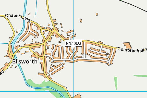 NN7 3EQ map - OS VectorMap District (Ordnance Survey)