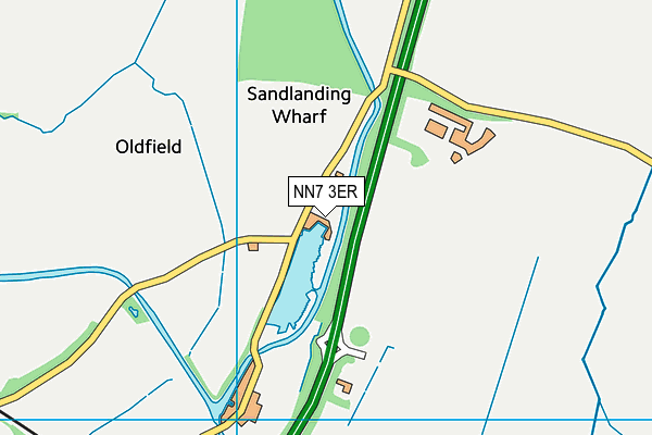 NN7 3ER map - OS VectorMap District (Ordnance Survey) NN7 3ER map - OS VectorMap District (Ordnance Survey)