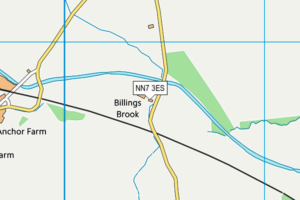 NN7 3ES map - OS VectorMap District (Ordnance Survey) NN7 3ES map - OS VectorMap District (Ordnance Survey)