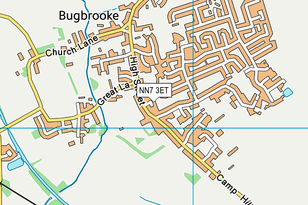 NN7 3ET map - OS VectorMap District (Ordnance Survey) NN7 3ET map - OS VectorMap District (Ordnance Survey)