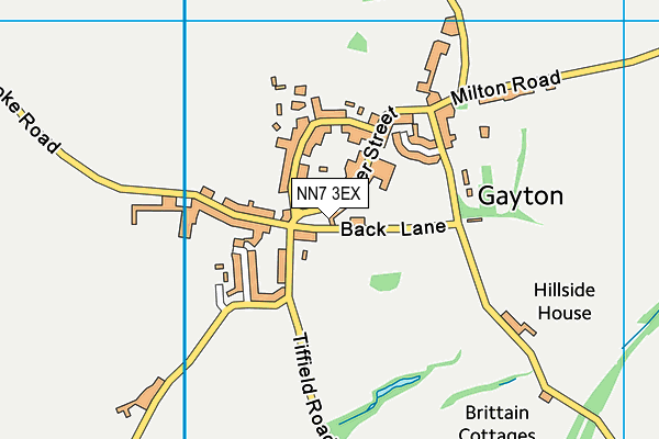 NN7 3EX map - OS VectorMap District (Ordnance Survey) NN7 3EX map - OS VectorMap District (Ordnance Survey)