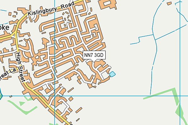 NN7 3GD map - OS VectorMap District (Ordnance Survey) NN7 3GD map - OS VectorMap District (Ordnance Survey)
