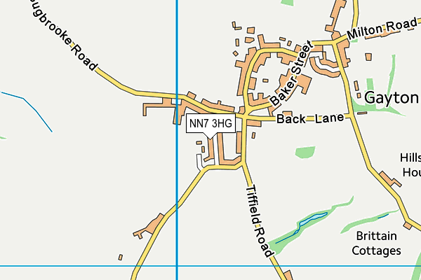 NN7 3HG map - OS VectorMap District (Ordnance Survey) NN7 3HG map - OS VectorMap District (Ordnance Survey)