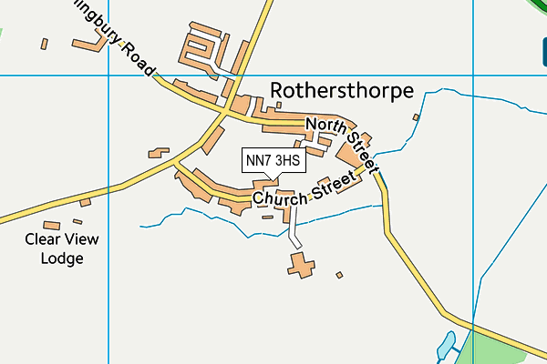 NN7 3HS map - OS VectorMap District (Ordnance Survey) NN7 3HS map - OS VectorMap District (Ordnance Survey)