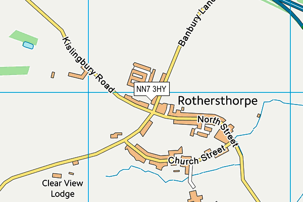 NN7 3HY map - OS VectorMap District (Ordnance Survey) NN7 3HY map - OS VectorMap District (Ordnance Survey)