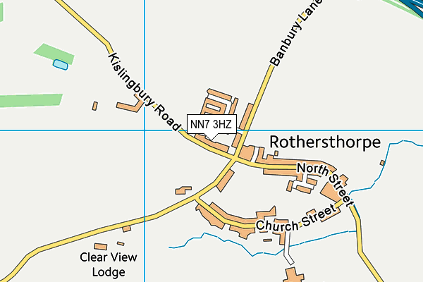 NN7 3HZ map - OS VectorMap District (Ordnance Survey) NN7 3HZ map - OS VectorMap District (Ordnance Survey)