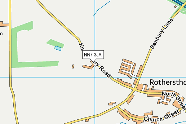 NN7 3JA map - OS VectorMap District (Ordnance Survey) NN7 3JA map - OS VectorMap District (Ordnance Survey)