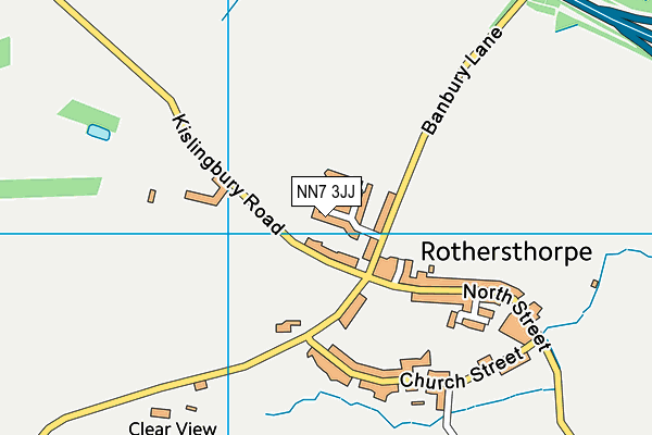 NN7 3JJ map - OS VectorMap District (Ordnance Survey) NN7 3JJ map - OS VectorMap District (Ordnance Survey)