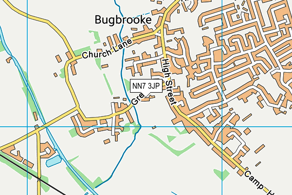 NN7 3JP map - OS VectorMap District (Ordnance Survey) NN7 3JP map - OS VectorMap District (Ordnance Survey)