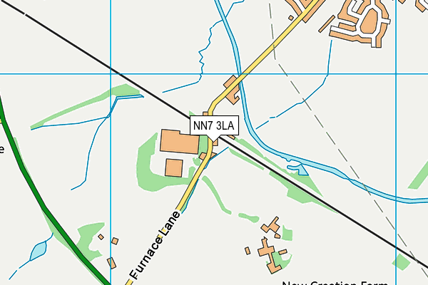 NN7 3LA map - OS VectorMap District (Ordnance Survey) NN7 3LA map - OS VectorMap District (Ordnance Survey)