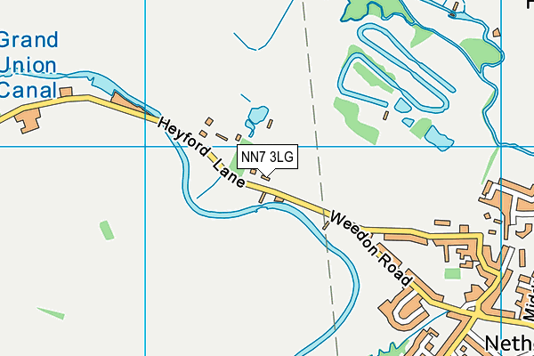 NN7 3LG map - OS VectorMap District (Ordnance Survey) NN7 3LG map - OS VectorMap District (Ordnance Survey)