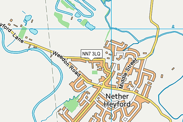NN7 3LQ map - OS VectorMap District (Ordnance Survey) NN7 3LQ map - OS VectorMap District (Ordnance Survey)